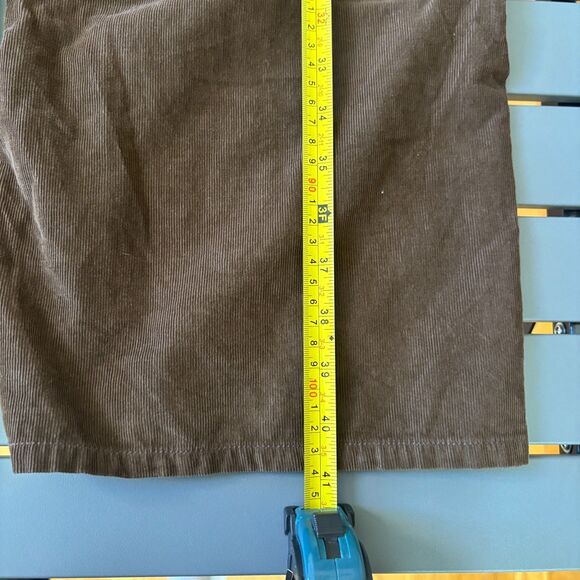 American Eagle Outfitters Corduroy Pants Women 4 Brown Casual High rise Wide Leg - Picture 5 of 7